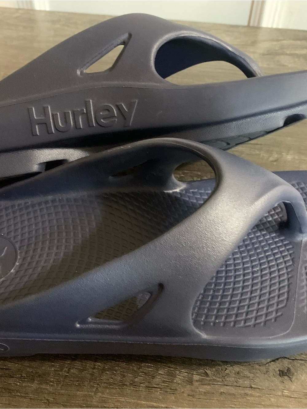 Hurley Men’s Navy Slide Sandals Flip Flops